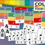 Musik: Colored Chord Cards